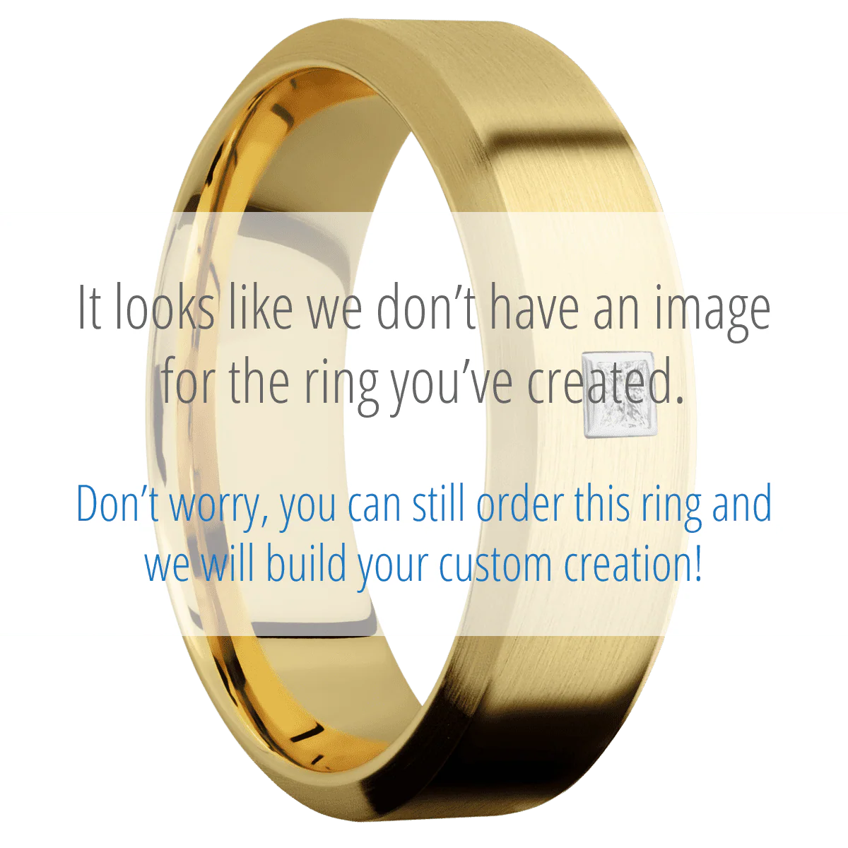 18K Yellow Gold + Satin , Satin Finish