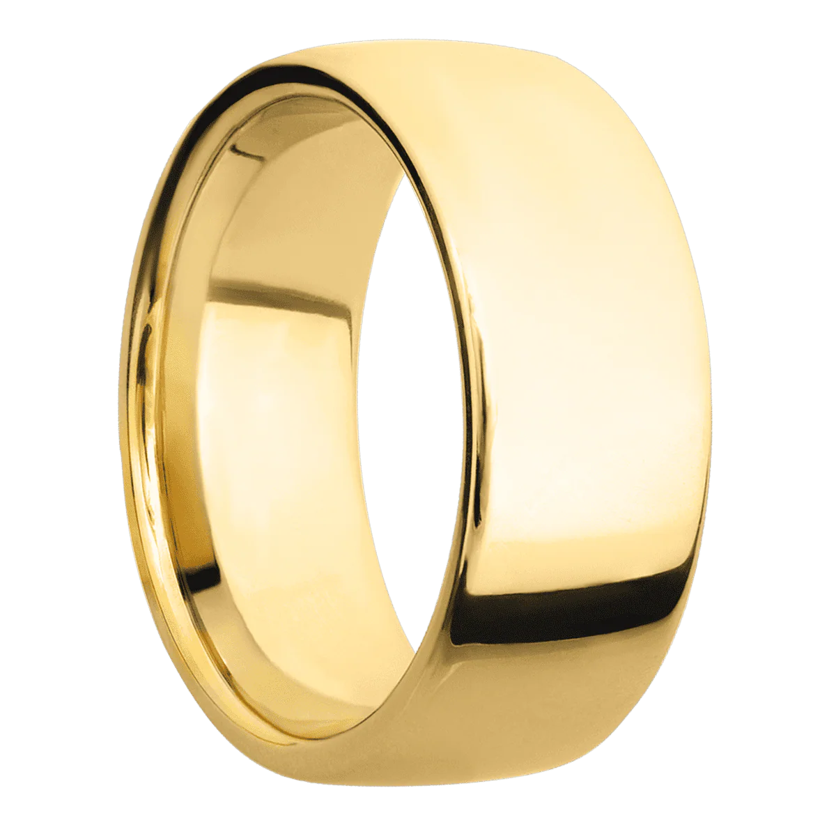 22K Yellow Gold + Polish Finish