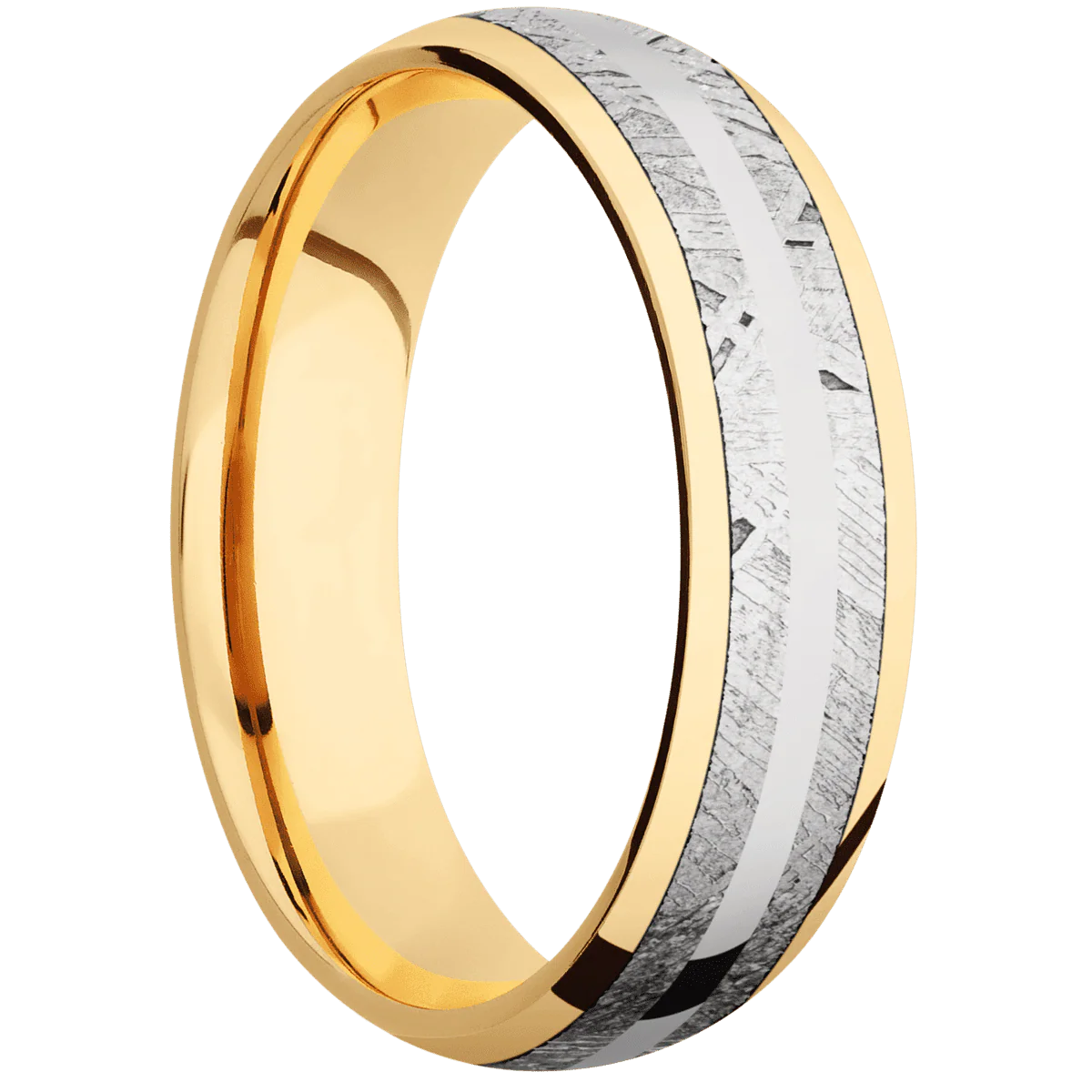 22K Yellow Gold + Polish Finish