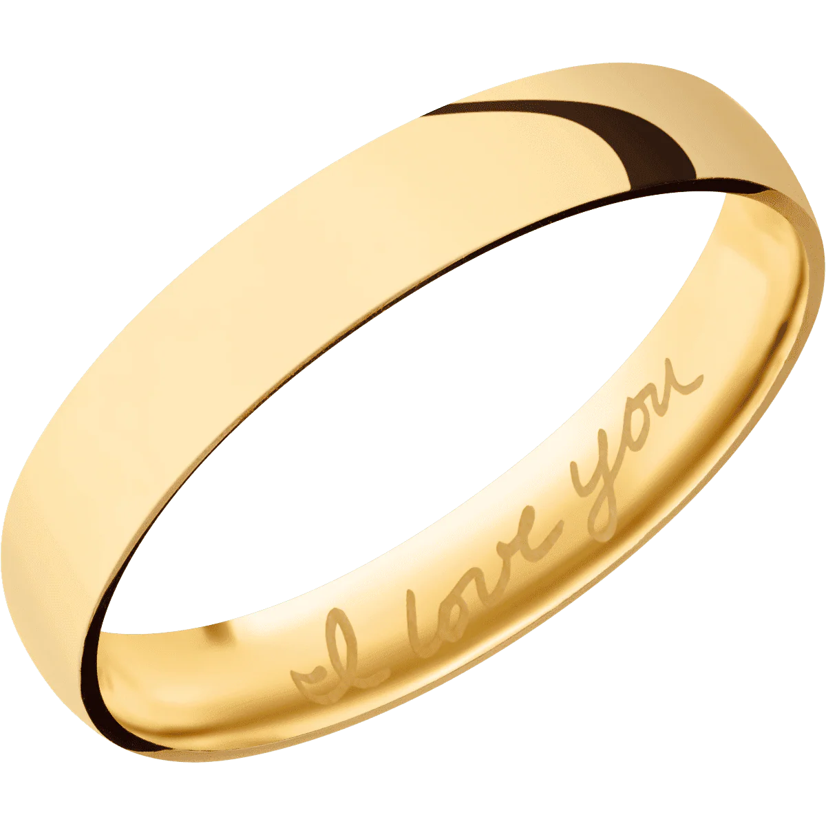 22K Yellow Gold + Polish Finish - Image 2