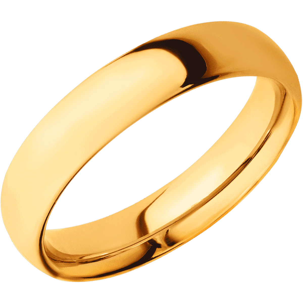 22K Yellow Gold + Polish Finish - Image 2