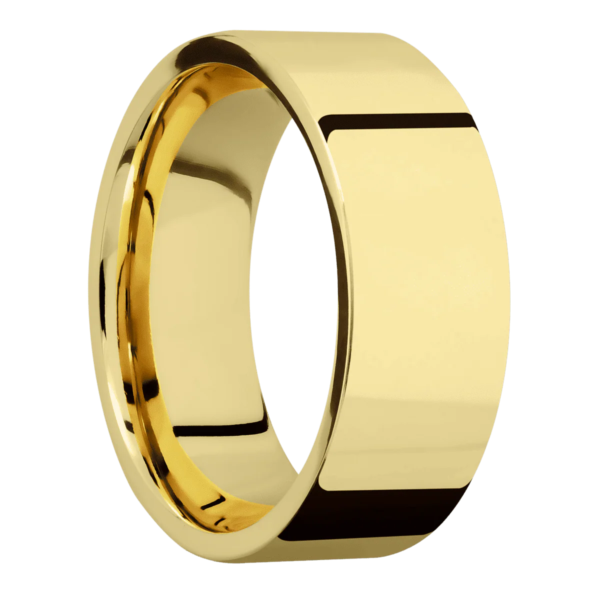 22K Yellow Gold + Polish Finish