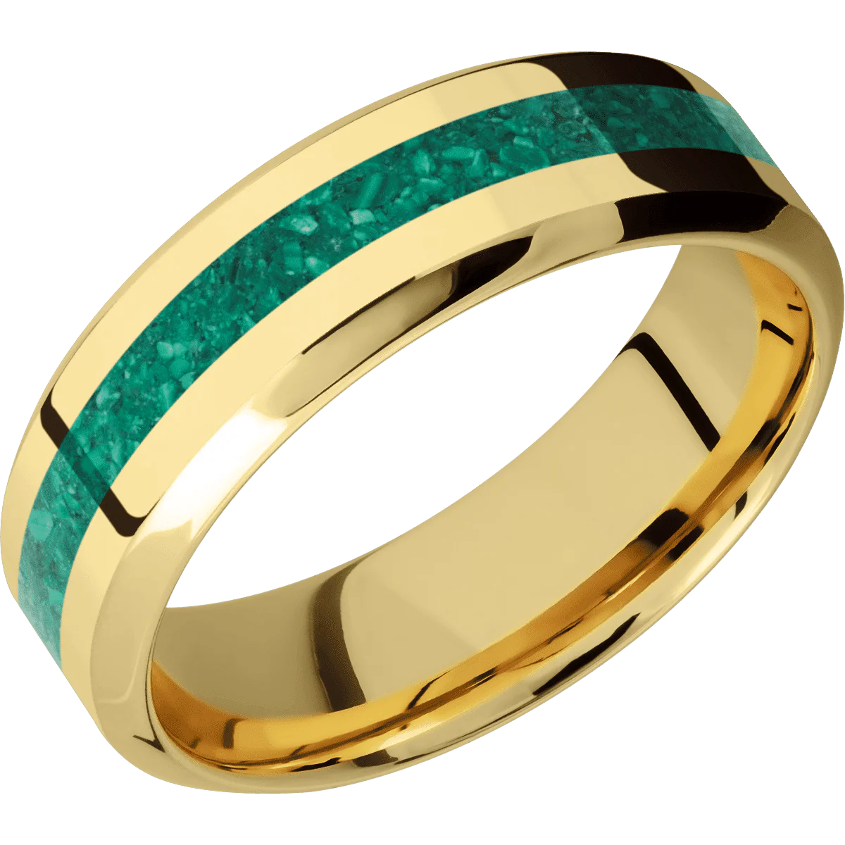 22K Yellow Gold + Polish , Polish Finish - Image 2