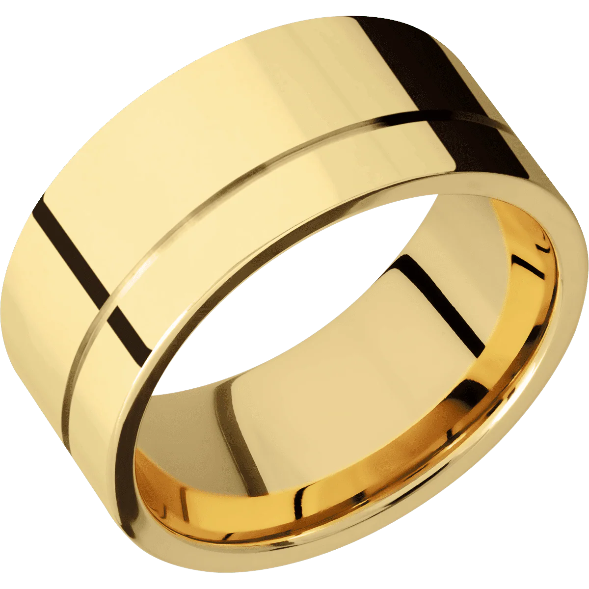 22K Yellow Gold + Polish , Polish Finish - Image 2