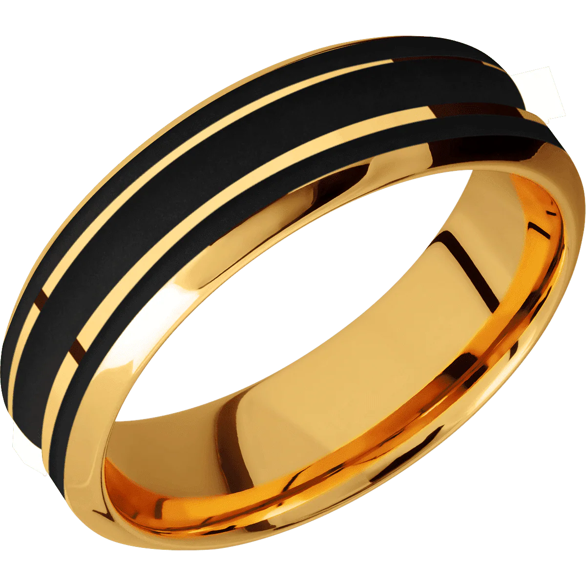 22K Yellow Gold + Polish , Polish Finish - Image 2