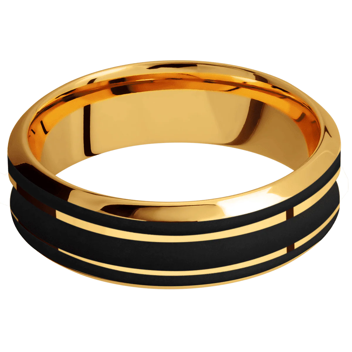 22K Yellow Gold + Polish , Polish Finish - Image 3