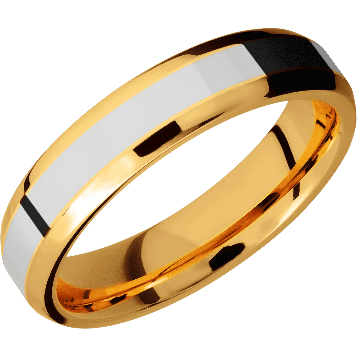 22K Yellow Gold + Polish , Polish Finish - Image 2