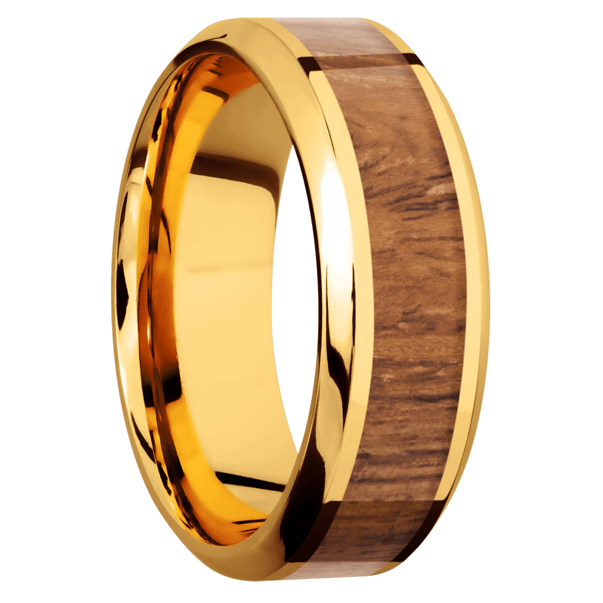 22K Yellow Gold + Polish , Polish Finish