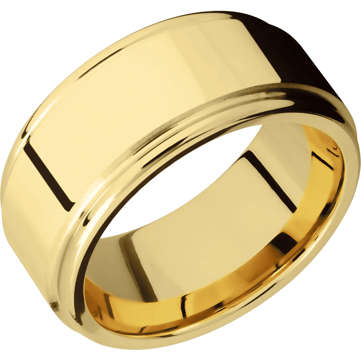 22K Yellow Gold + Polish , Polish Finish - Image 2