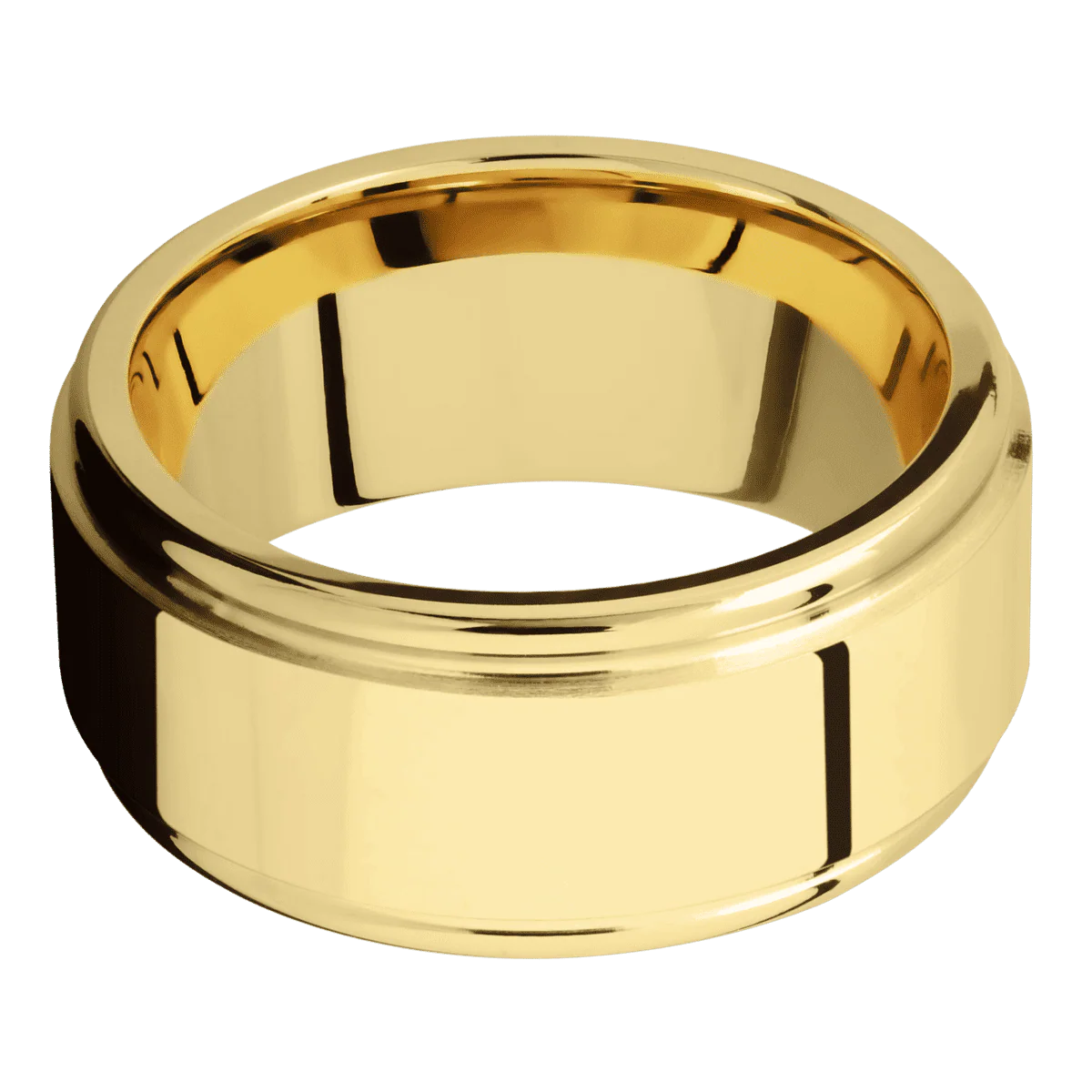 22K Yellow Gold + Polish , Polish Finish - Image 3