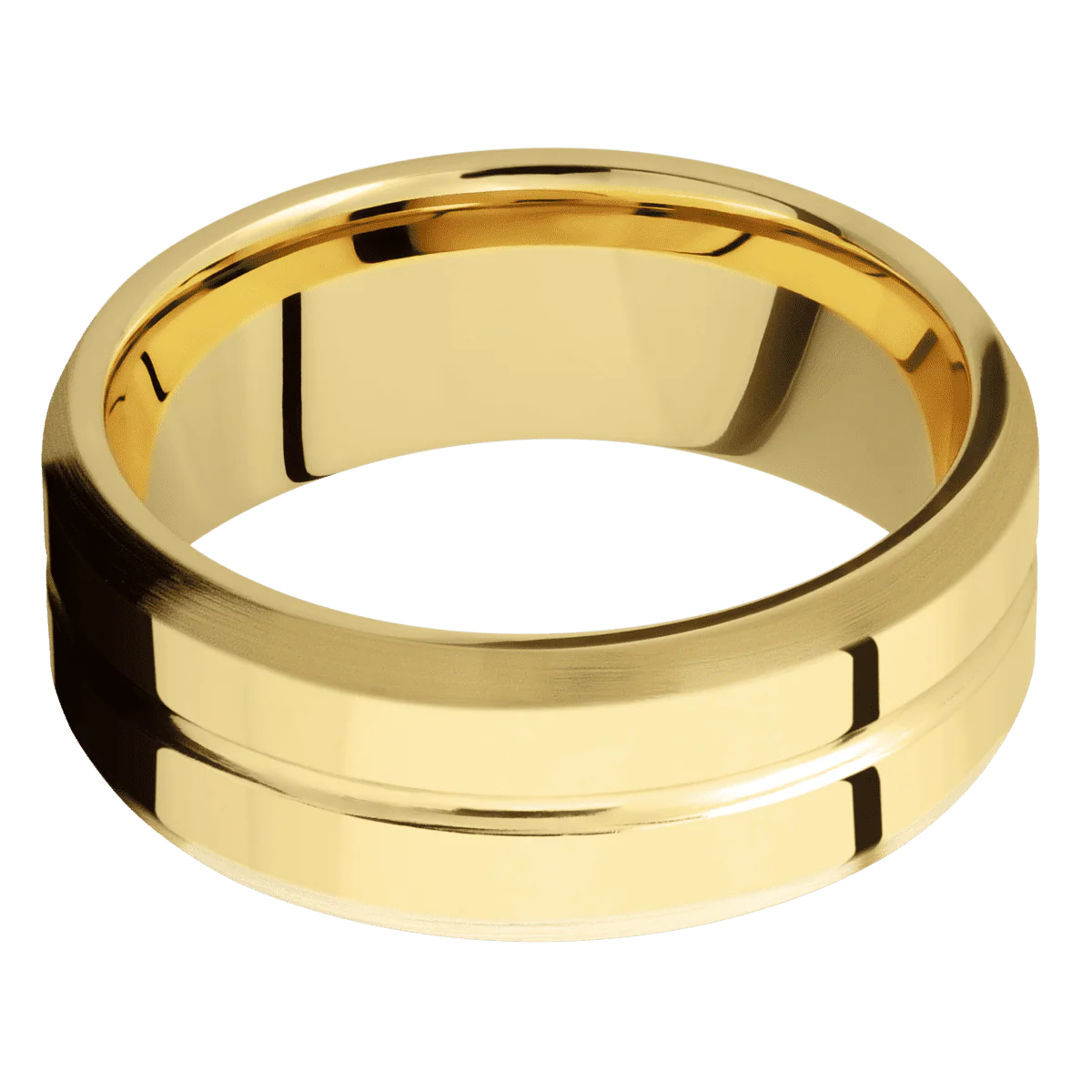 22K Yellow Gold + Polish , Polish Finish - Image 3