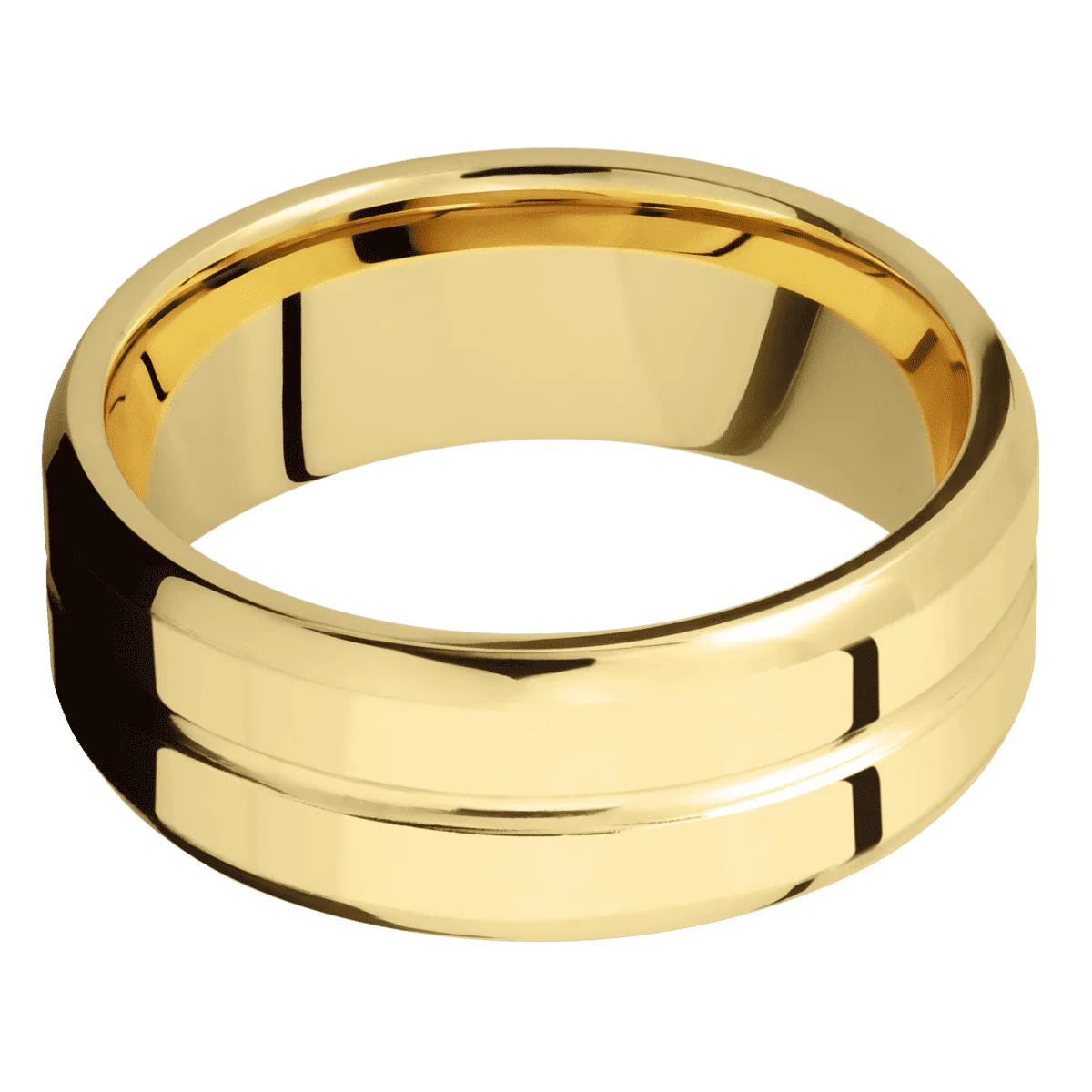 22K Yellow Gold + Polish , Polish Finish - Image 3
