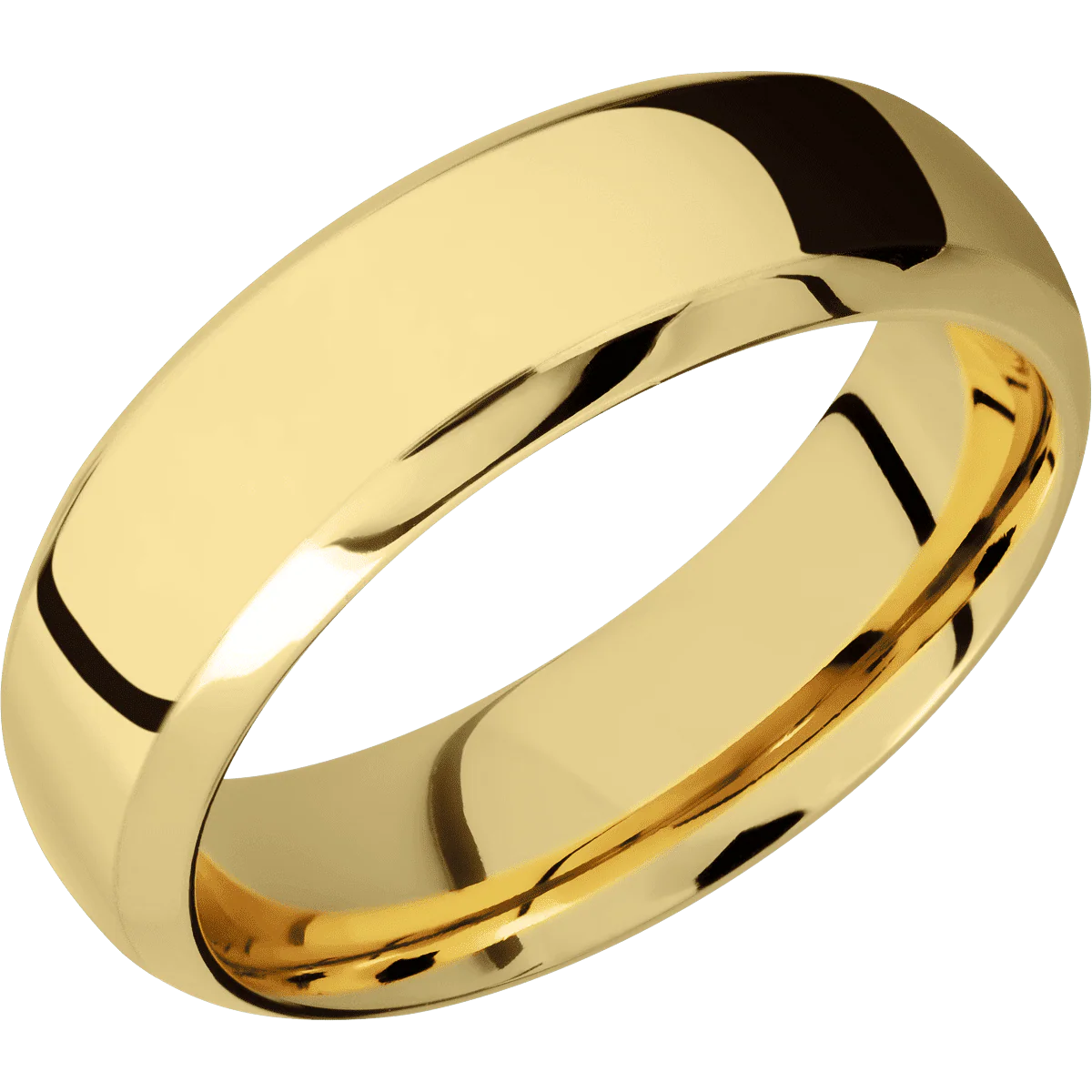 22K Yellow Gold + Polish , Polish Finish - Image 2