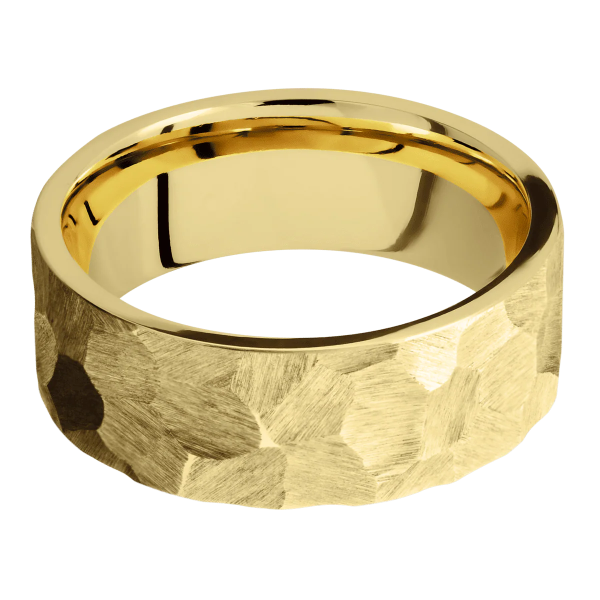 22K Yellow Gold + Rock Finish - Image 3