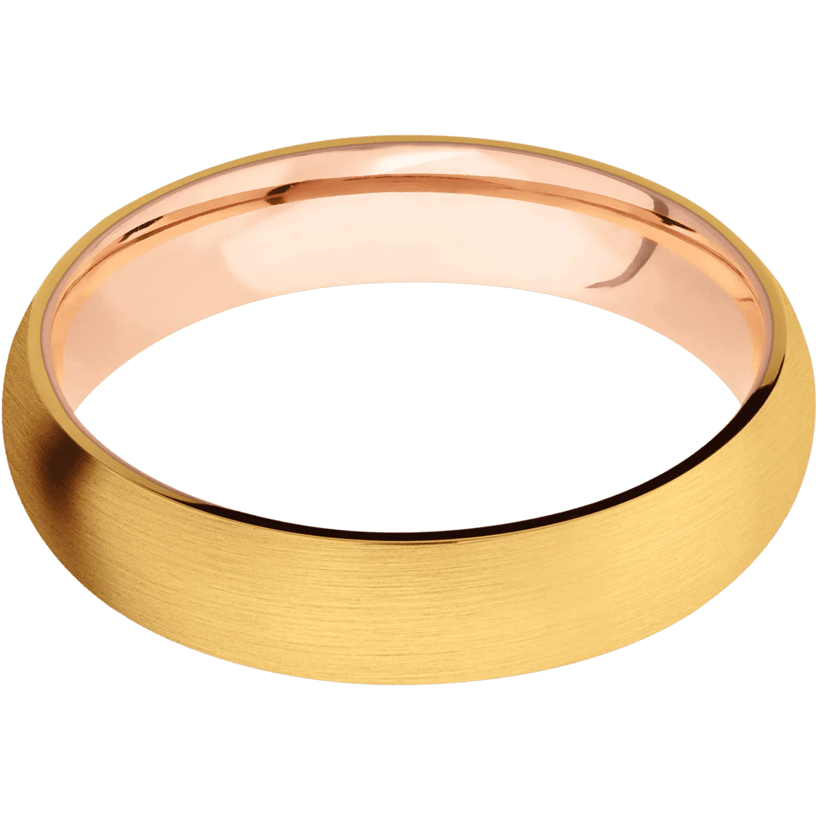 22K Yellow Gold + Satin Finish + 18K Rose Gold - Image 3