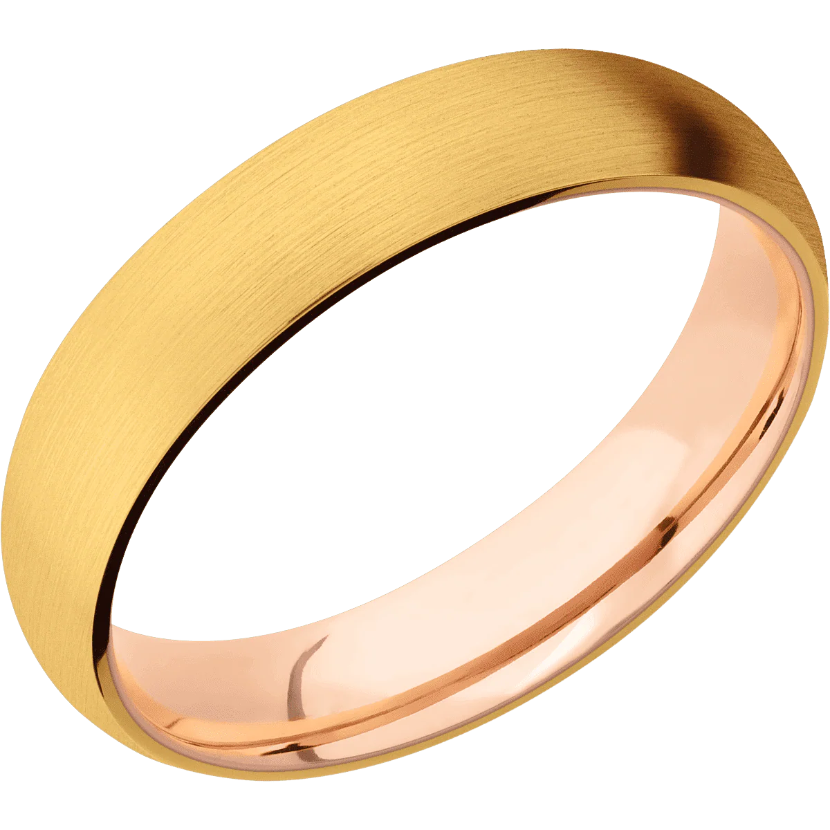 22K Yellow Gold + Satin Finish + 18K Rose Gold - Image 2