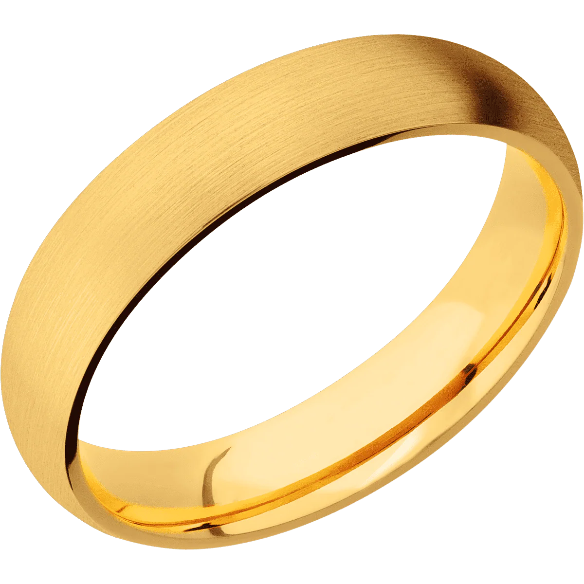 22K Yellow Gold + Satin Finish - Image 2
