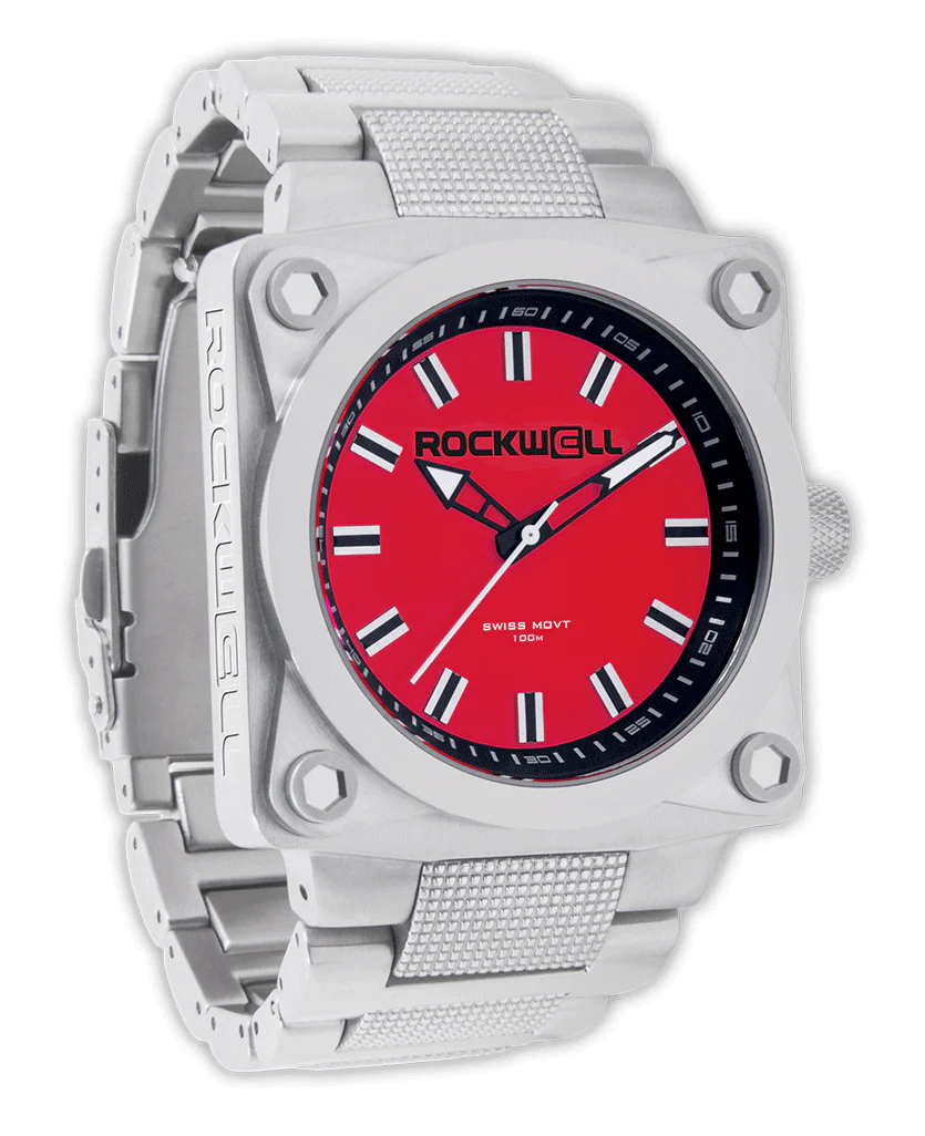 747 (Silver/Red) Watch - Image 2