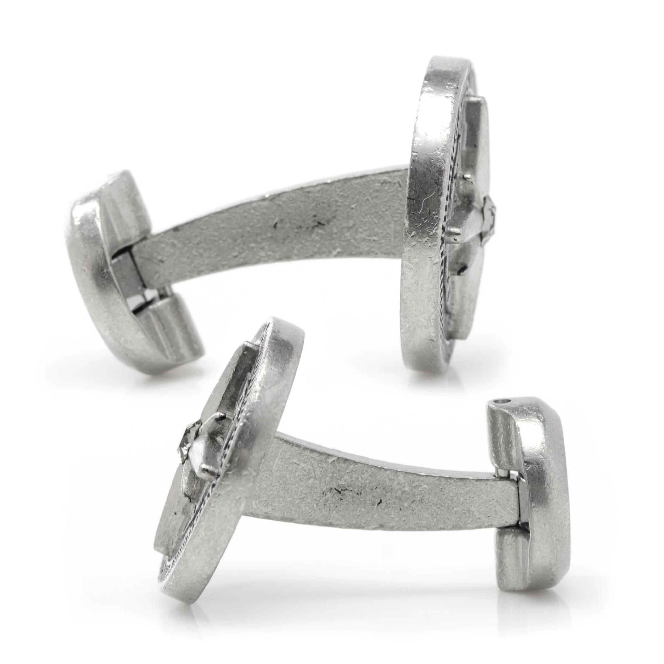 Antique Compass Stainless Steel Cufflinks - Image 4