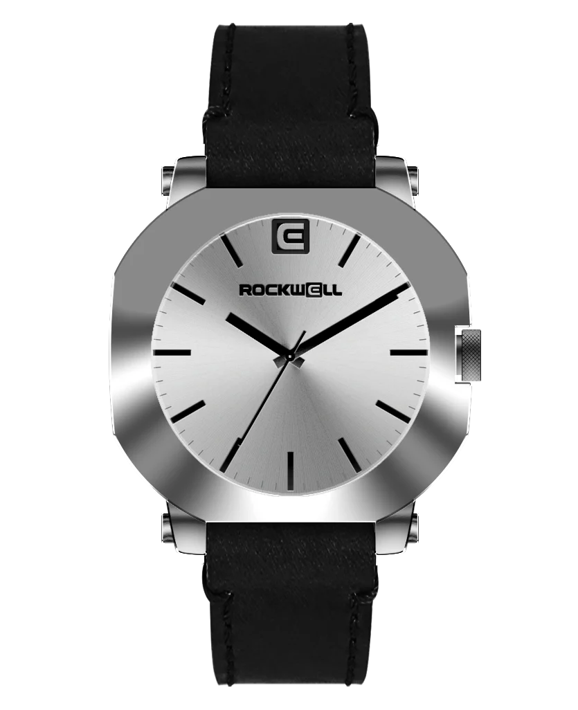 Apex (Silver/Black) Watch