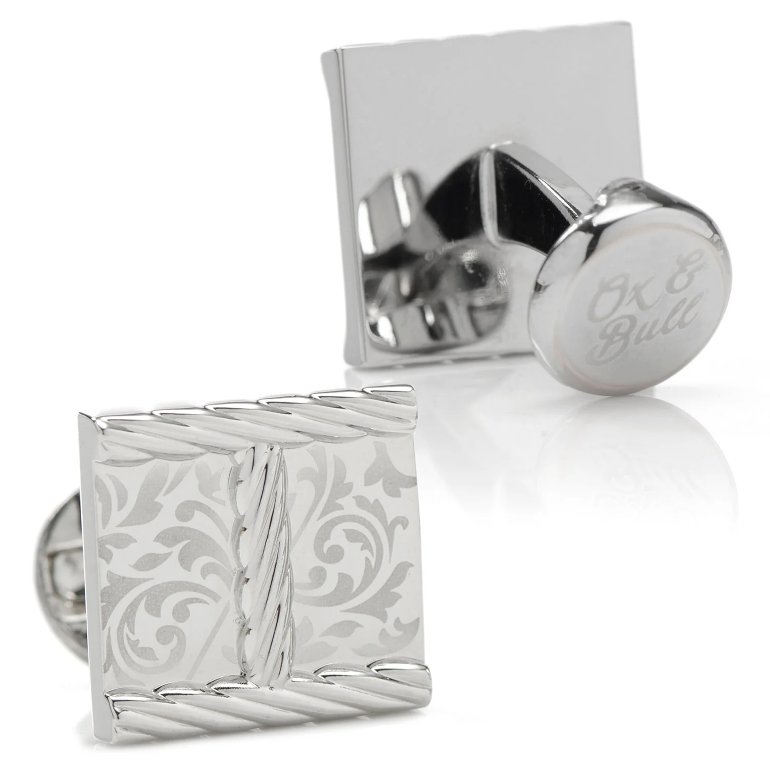Arabesque Design Cufflinks - Image 2