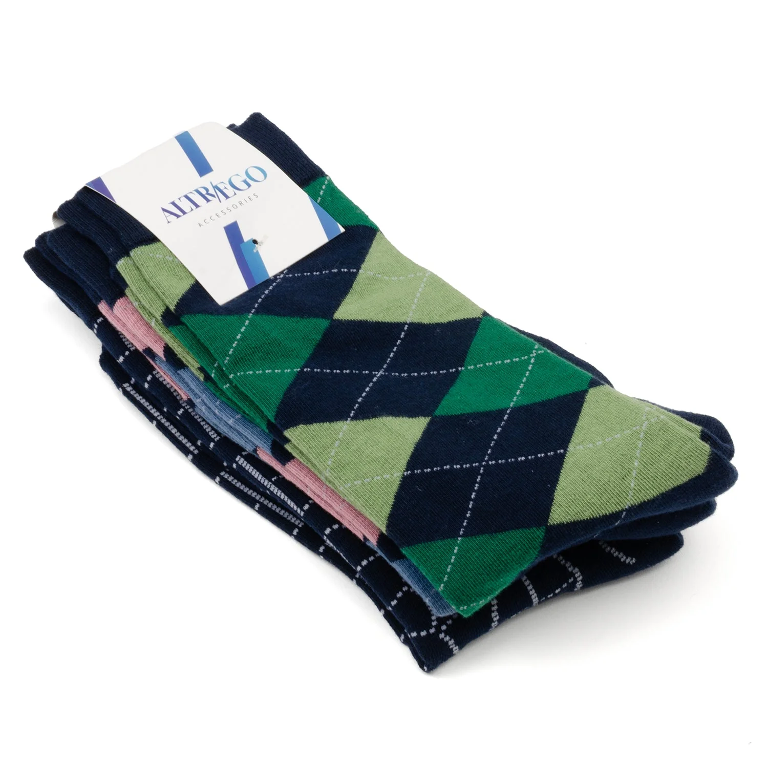 Argyle Hidden Message Sock Set - Image 8