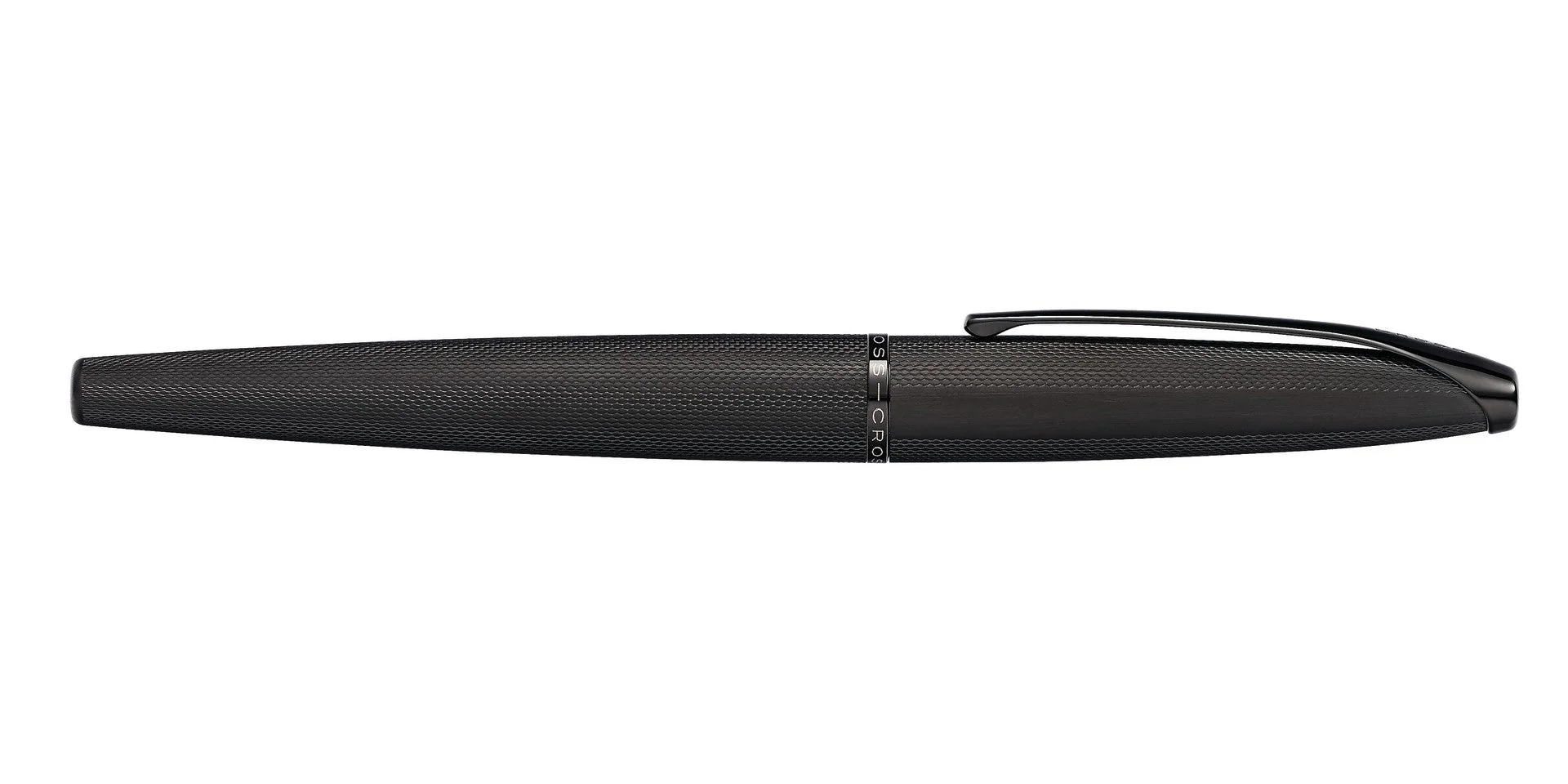 ATX® Brushed Black Stainless Steel Fine Nib Fountain Pen - Image 5