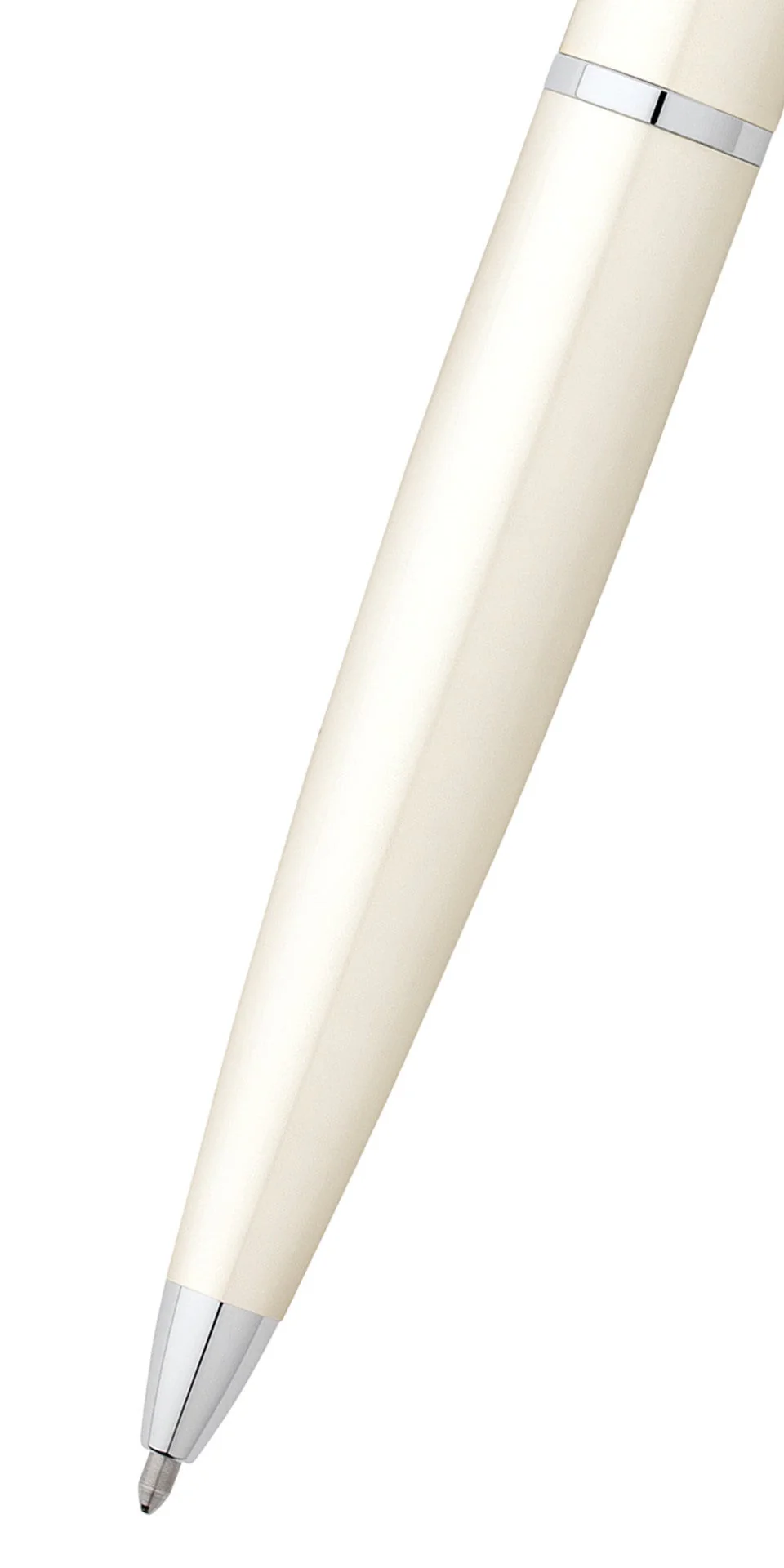 ATX® Pearlescent White Lacquer Ballpoint Pen - Image 2