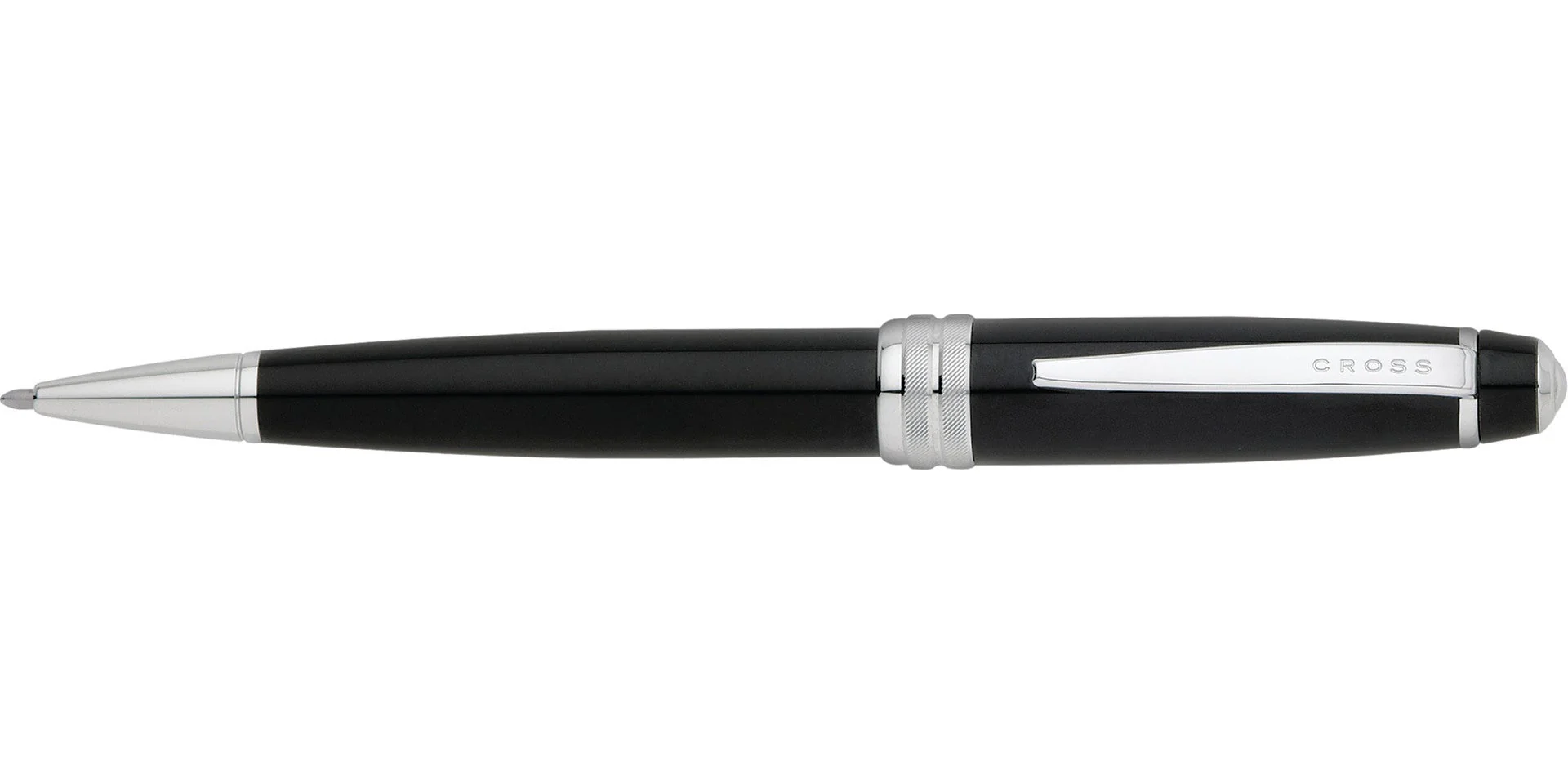 Bailey™ Black Lacquer Ballpoint Pen - Image 3