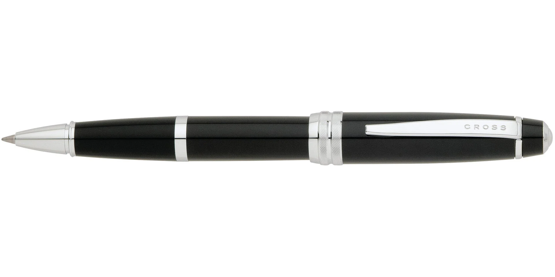 Bailey™ Black Lacquer Rollerball Pen - Image 3