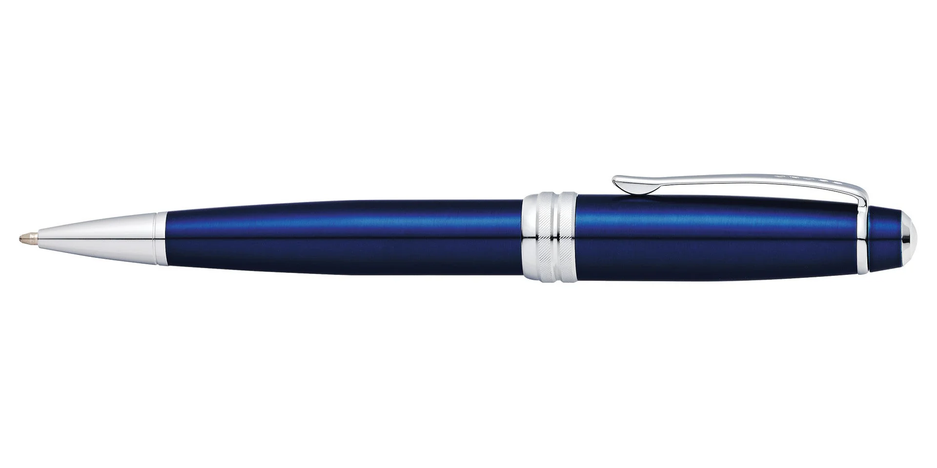 Bailey™ Blue Lacquer Ballpoint Pen - Image 4