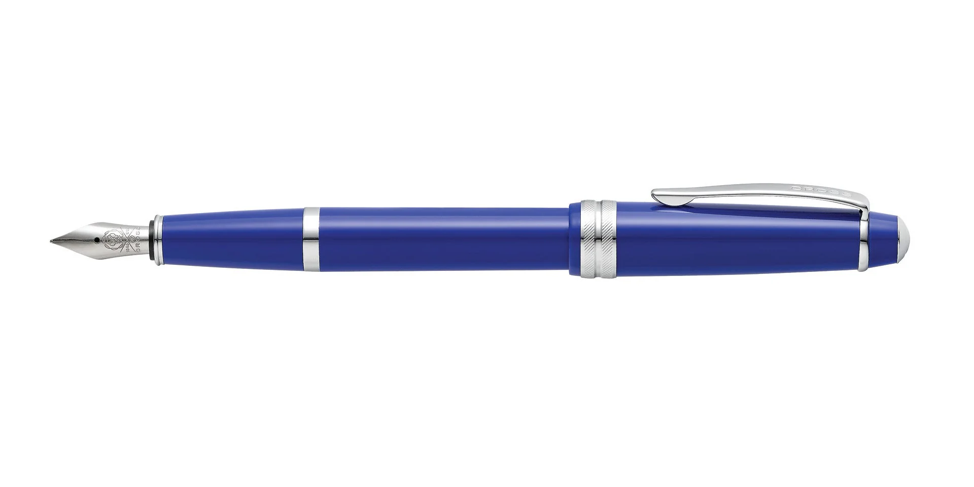 Bailey Light™ Polished Blue Resin Medium Nib Fountain Pen - Image 4