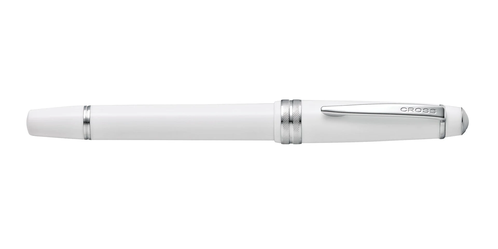 Bailey Light™ Polished White Resin Medium Nib Fountain Pen - Image 5