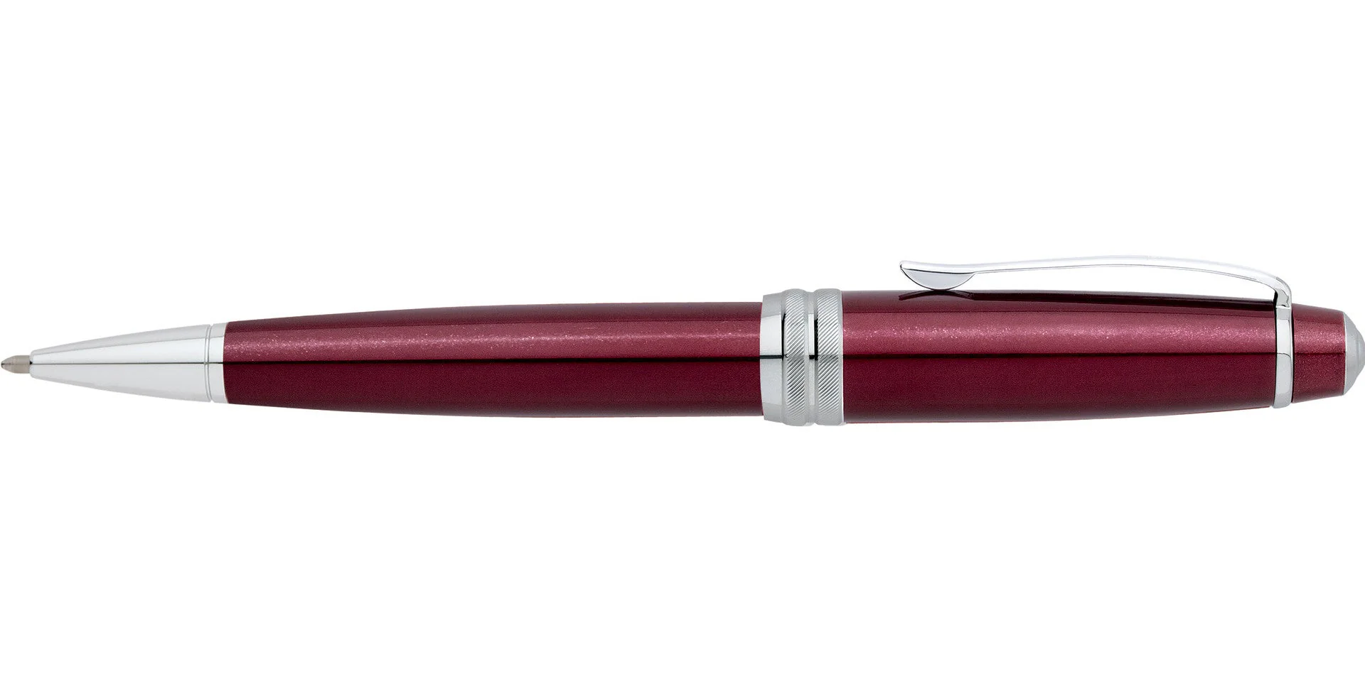 Bailey™ Red Lacquer Ballpoint Pen - Image 4