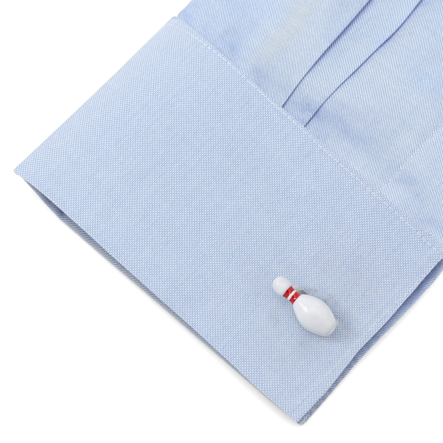 Bowling Pin & Ball 3D Cufflinks - Image 3