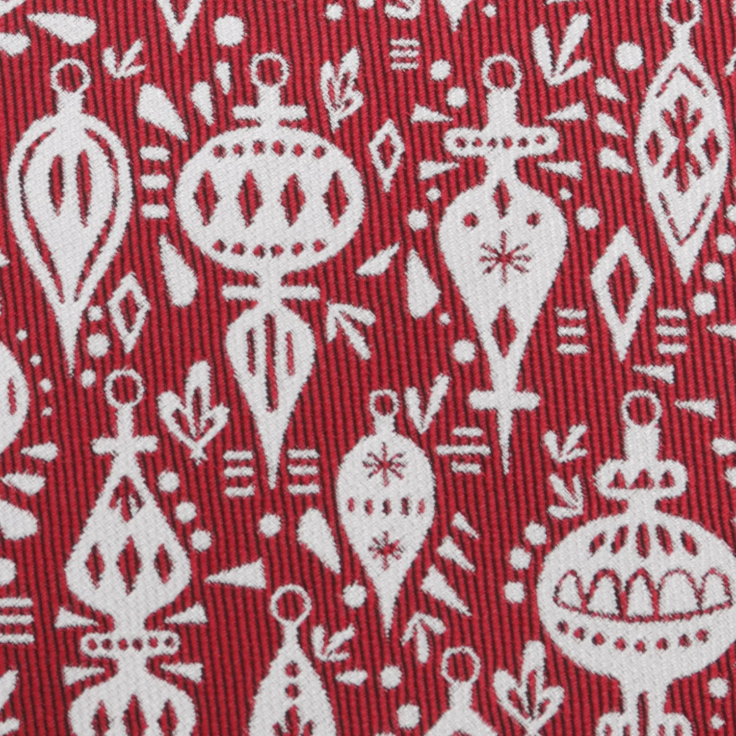 Christmas Wrap Red Men's Tie - Image 4