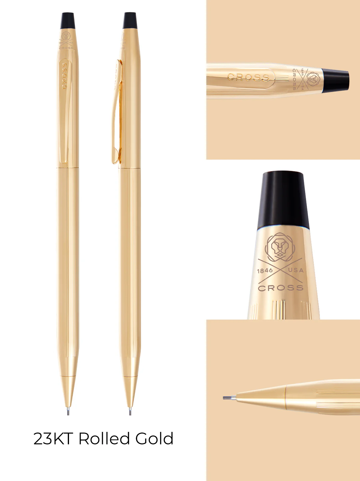 Classic Century® 23KT Gold Plated 0.7MM Pencil - Image 3