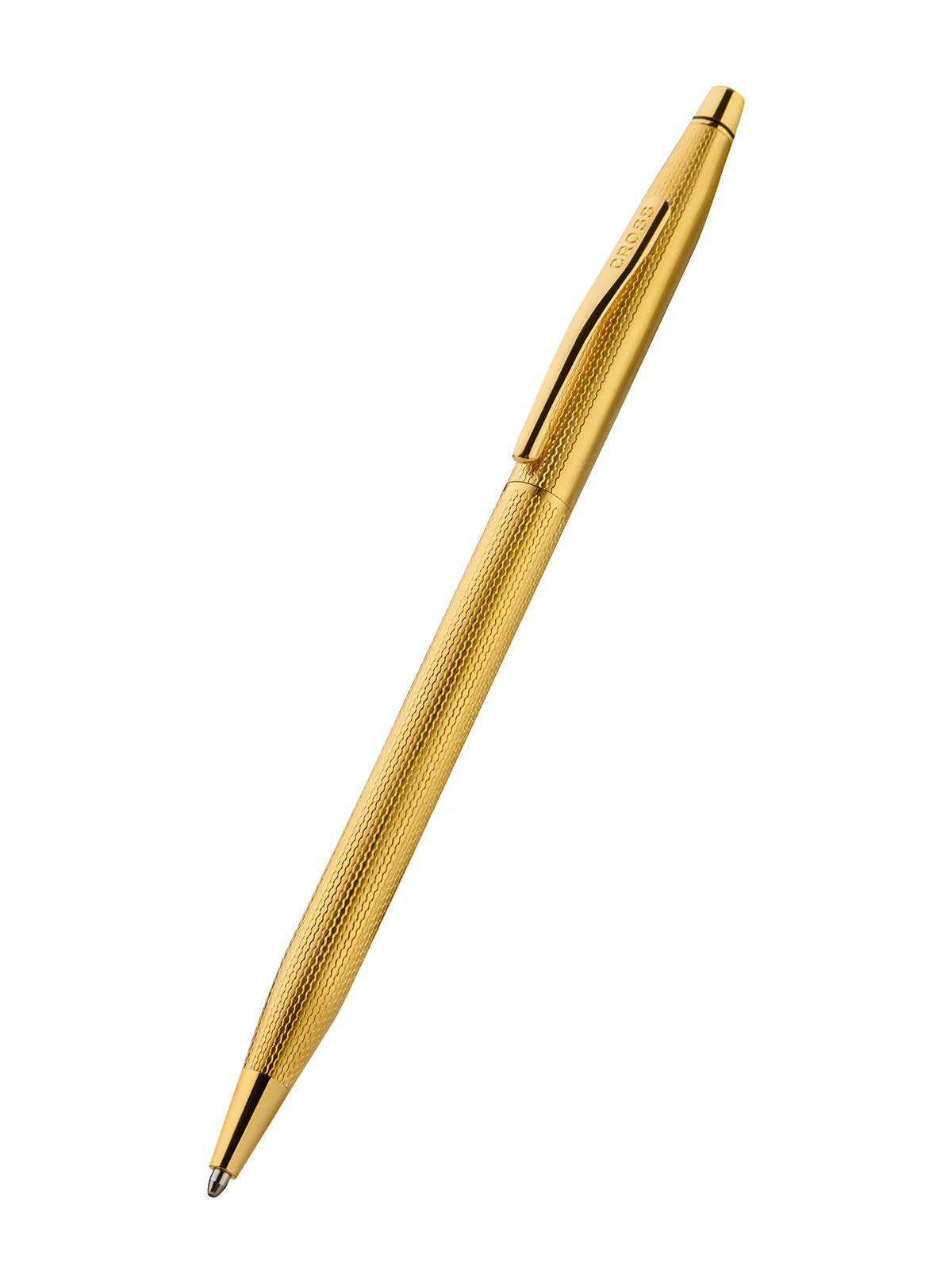 Classic Century® 23KT Gold Plated Engraved Diamond Pattern Ballpoint Pen - Image 5