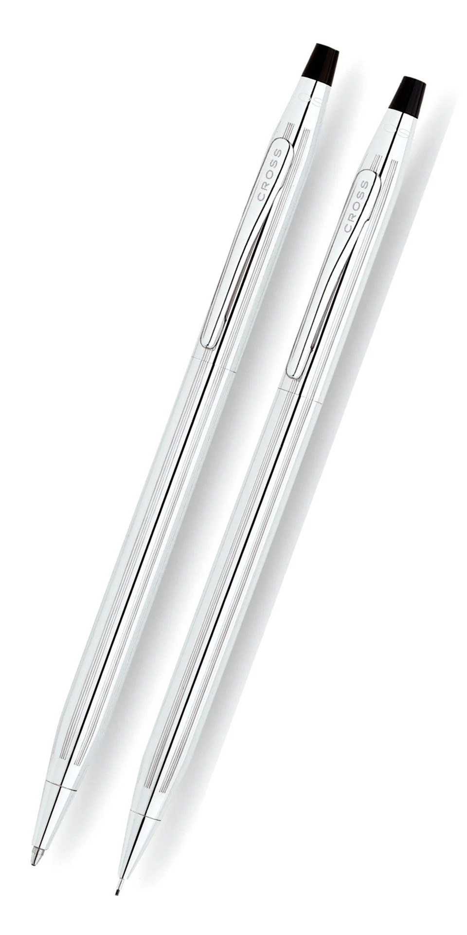 Classic Century® Lustrous Chrome Pen and Pencil Set