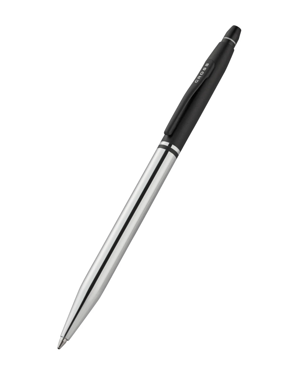 Click™ Tuxedo Chrome Ballpoint Pen - Image 4