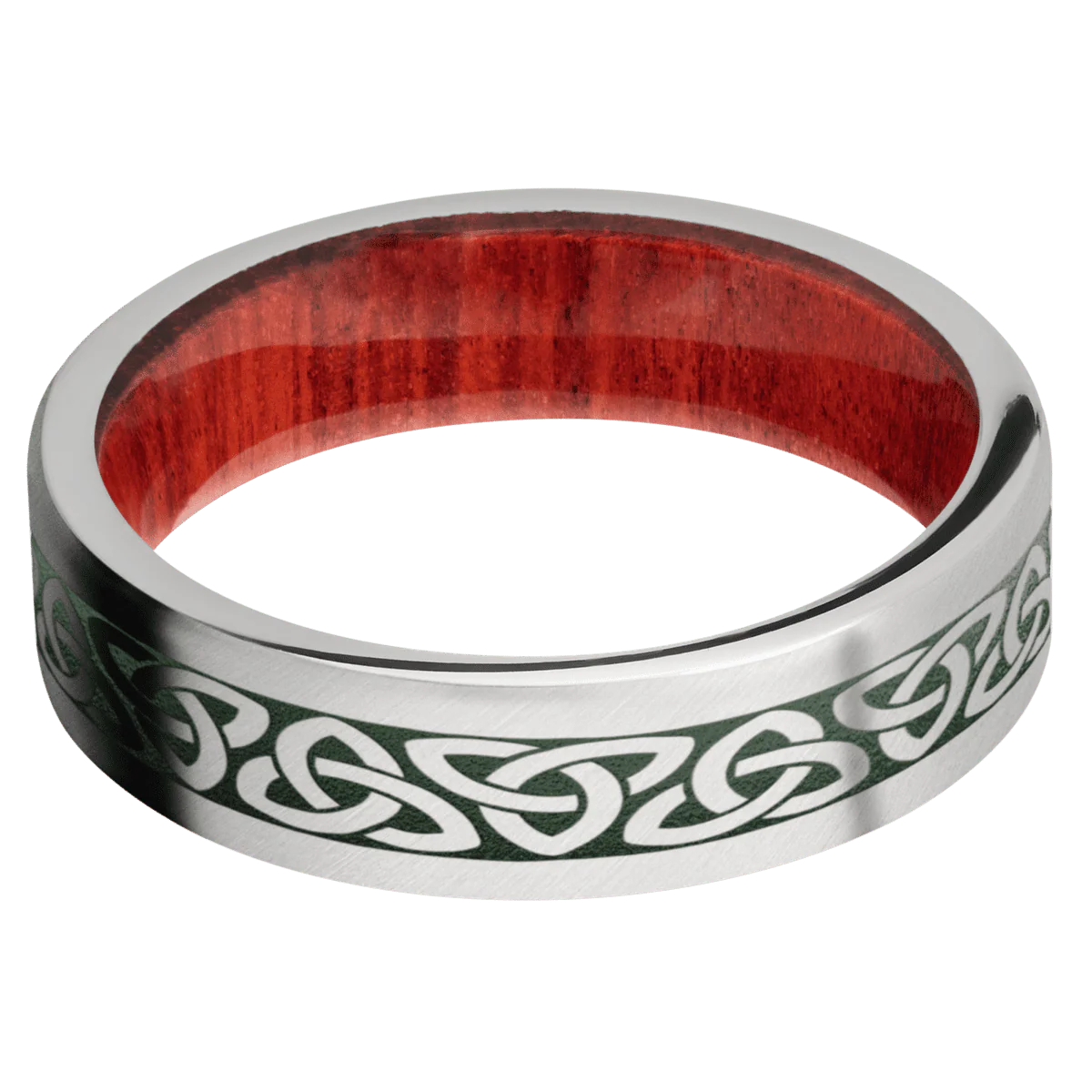 Cobalt Chrome + Anglesatin Finish + Red Heart - Image 3