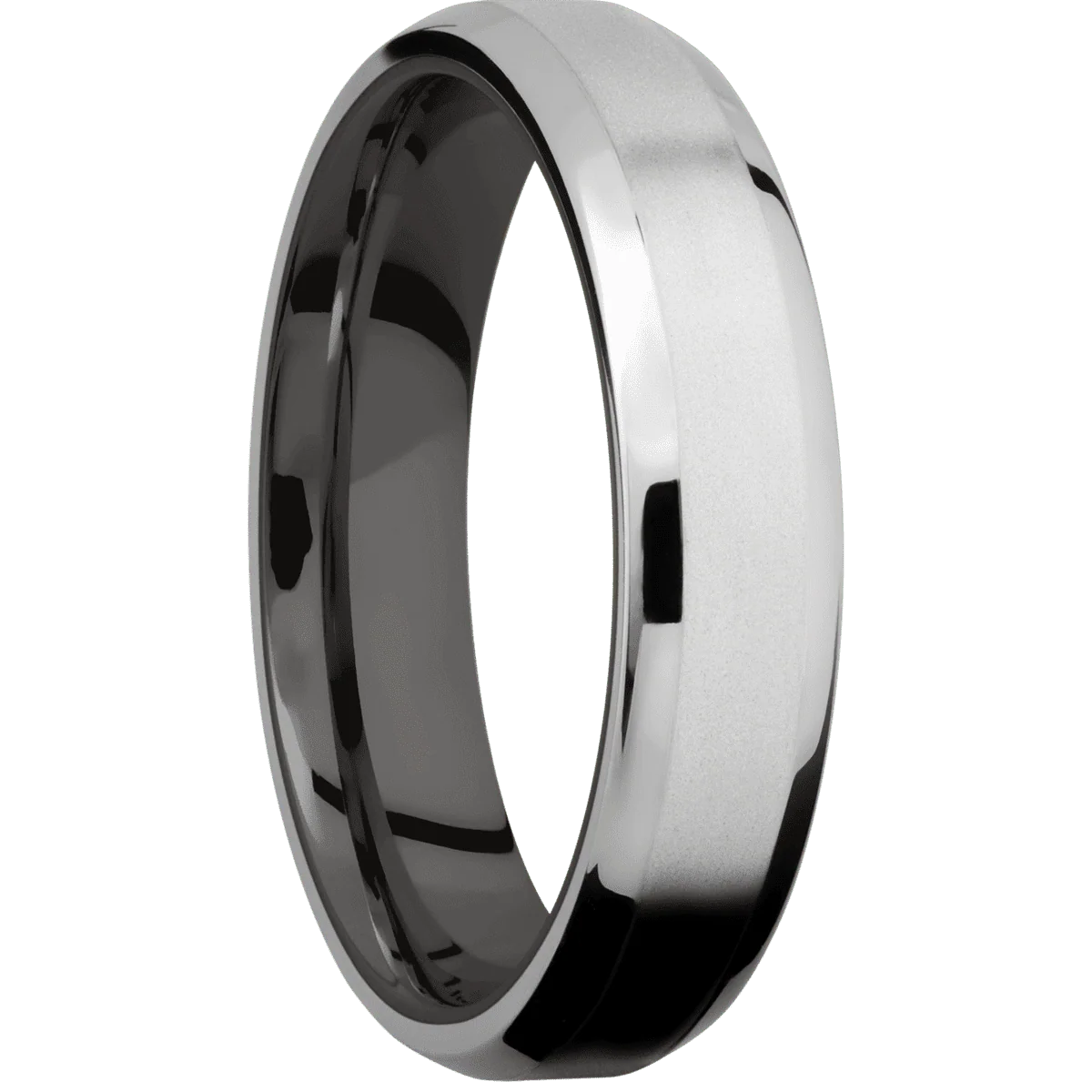 Cobalt Chrome + Bead , Polish Finish + Tantalum Noir