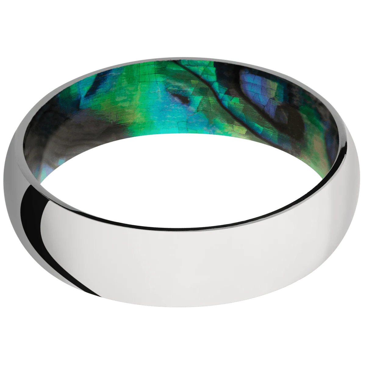 Cobalt Chrome + Polish Finish + Abalone - Image 3