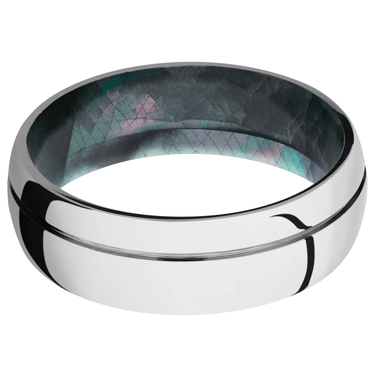 Cobalt Chrome + Polish , Polish Finish + Black Mother of Pearl - Image 3