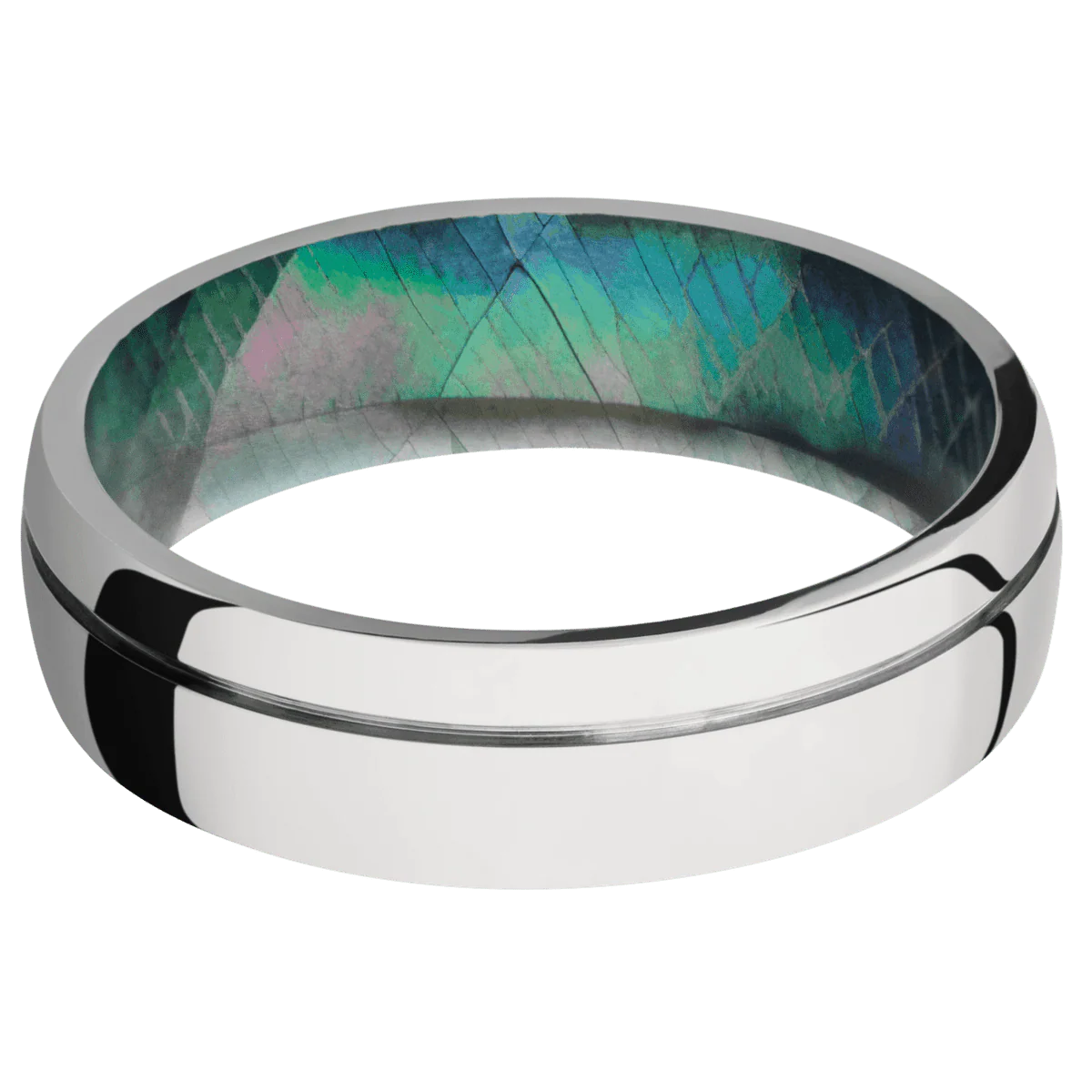 Cobalt Chrome + Polish , Polish Finish + Black Mother of Pearl - Image 3