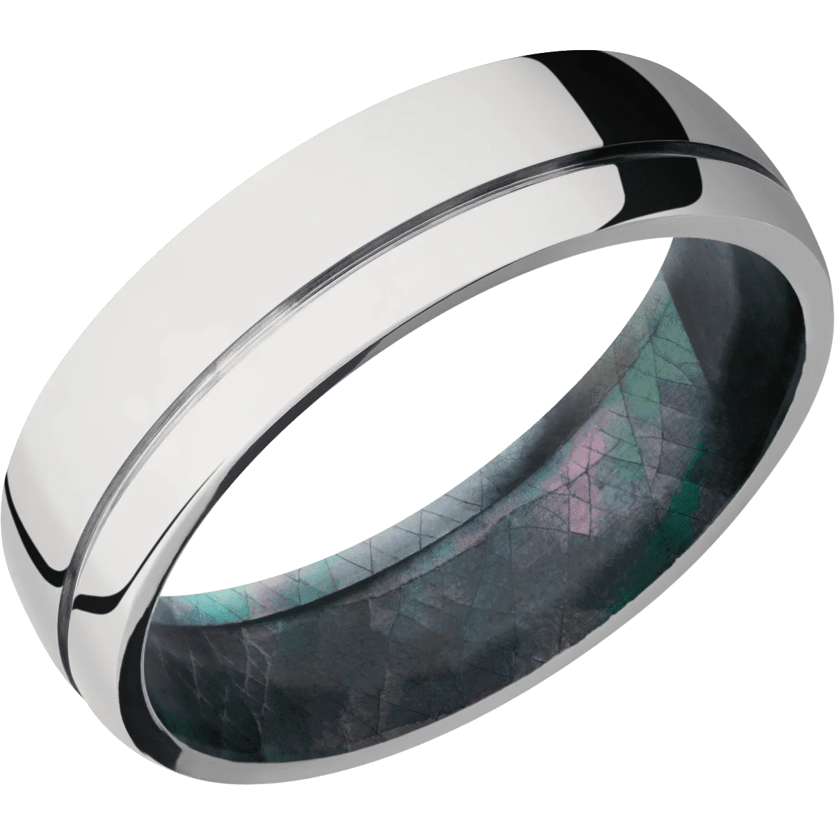 Cobalt Chrome + Polish , Polish Finish + Black Mother of Pearl - Image 2