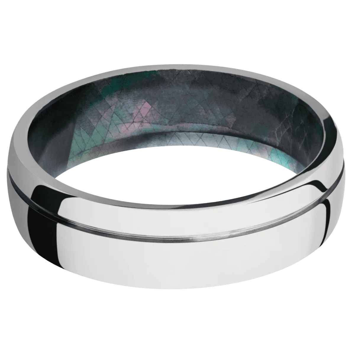 Cobalt Chrome + Polish , Polish Finish + Black Mother of Pearl - Image 3