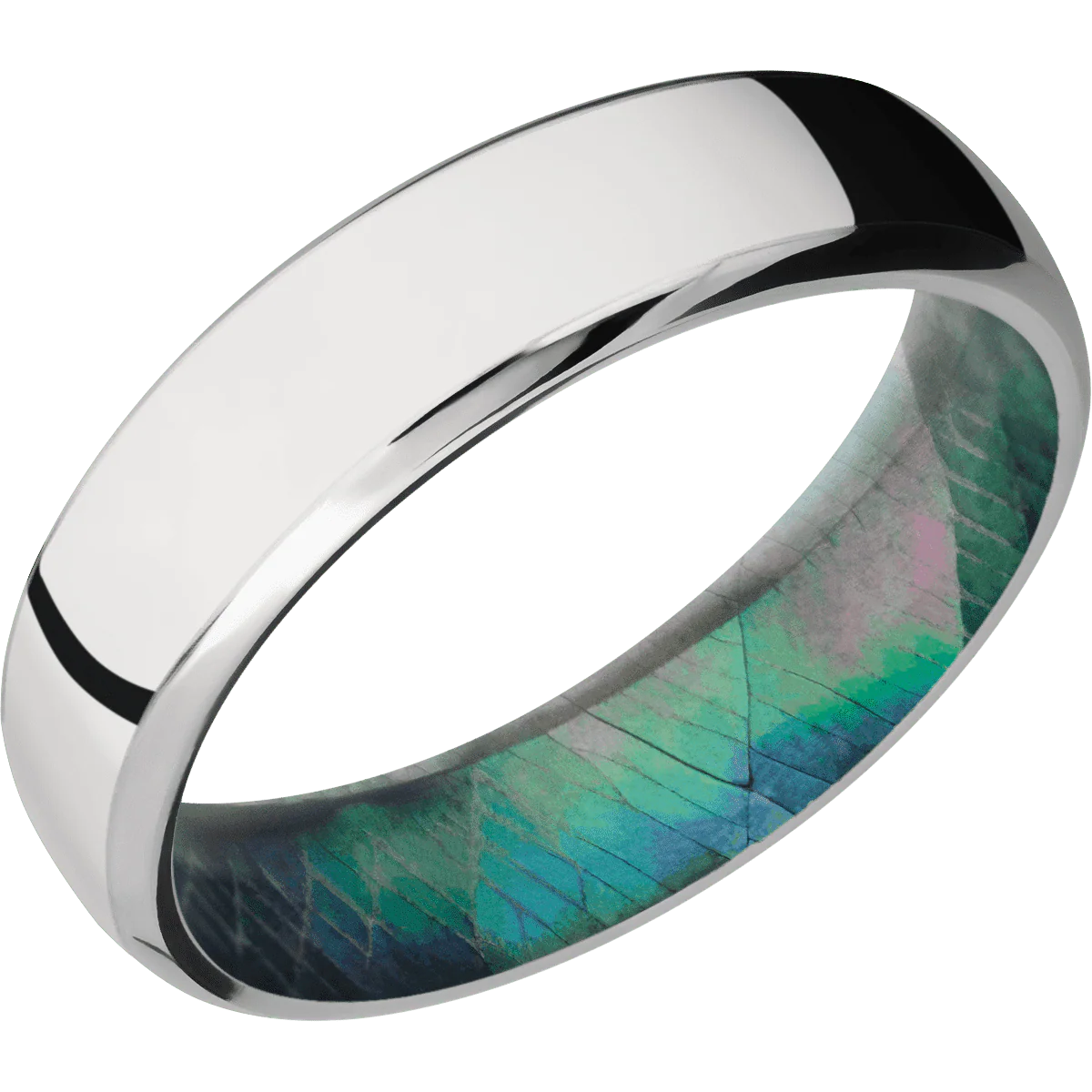 Cobalt Chrome + Polish , Polish Finish + Black Mother of Pearl - Image 2