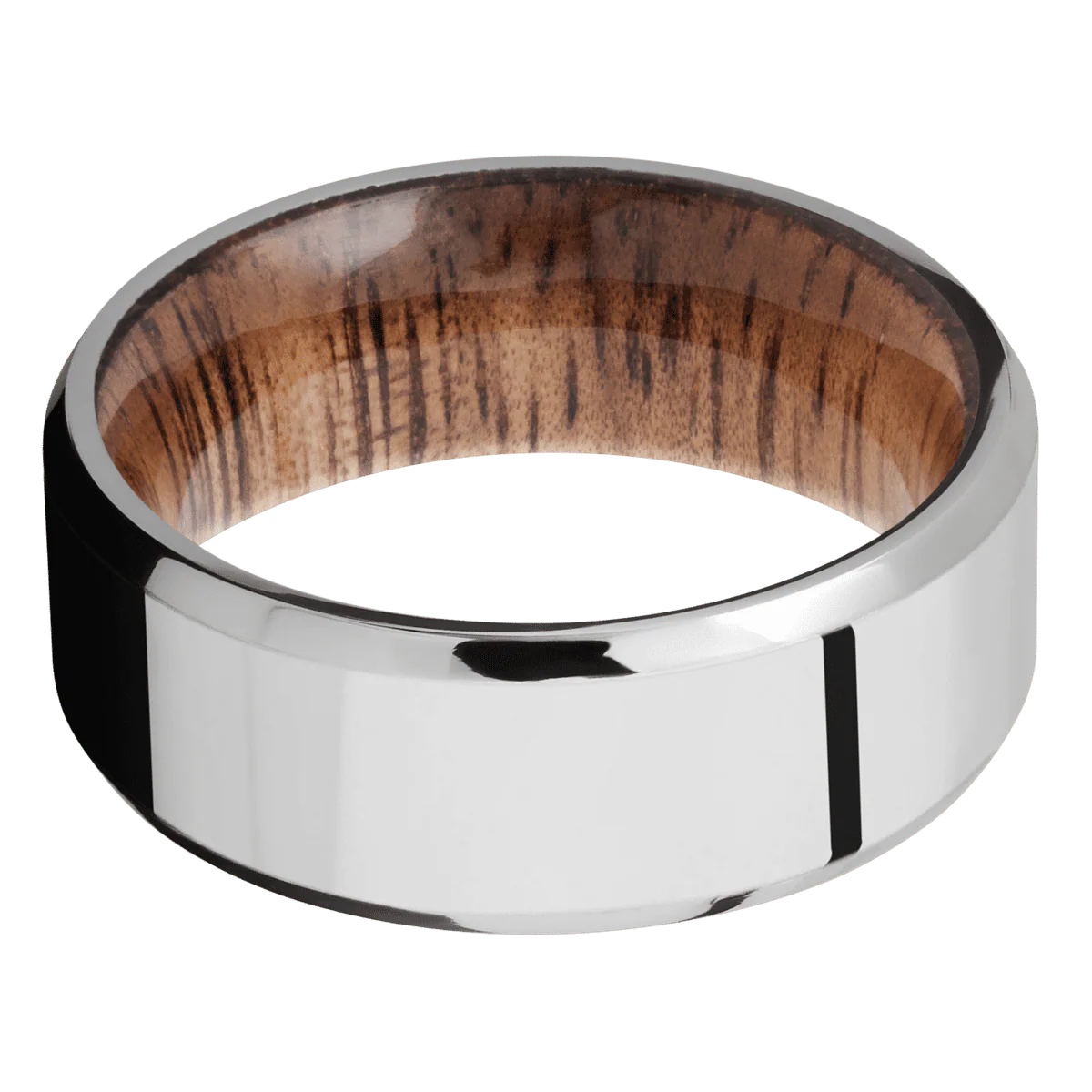 Cobalt Chrome + Polish , Polish Finish + Koa - Image 3