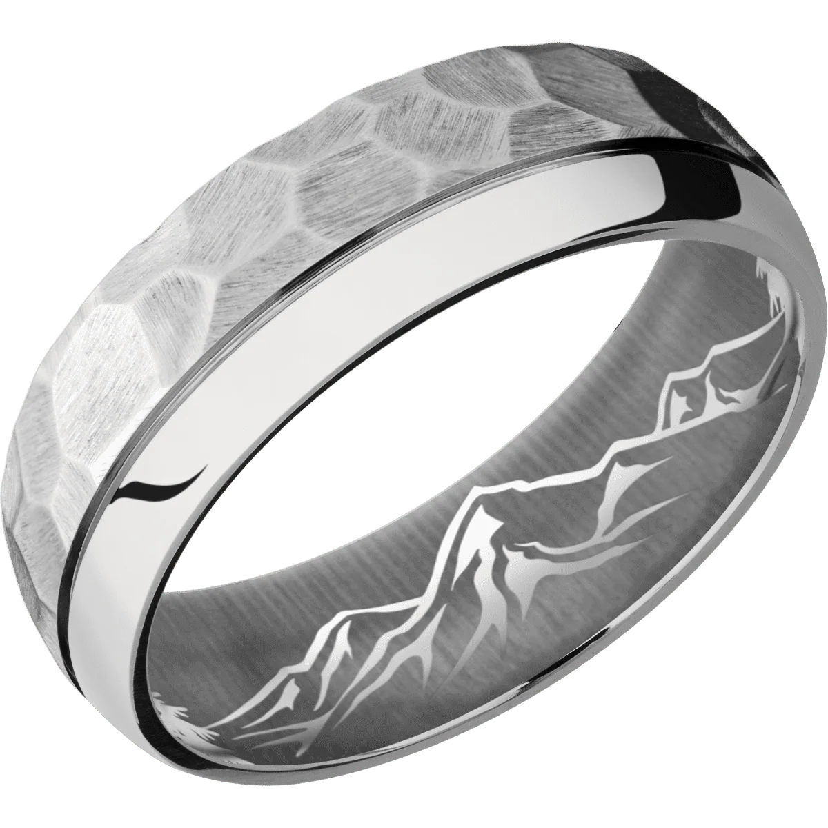 Cobalt Chrome + Rock , Polish Finish - Image 2